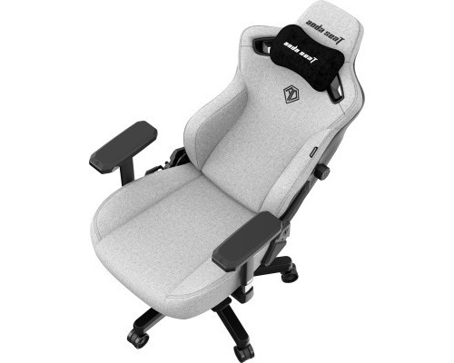 Крісло ігрове Anda Seat Kaiser 3 Fabric Size XL Grey (AD12YDC-XL-01-G-PV/F)