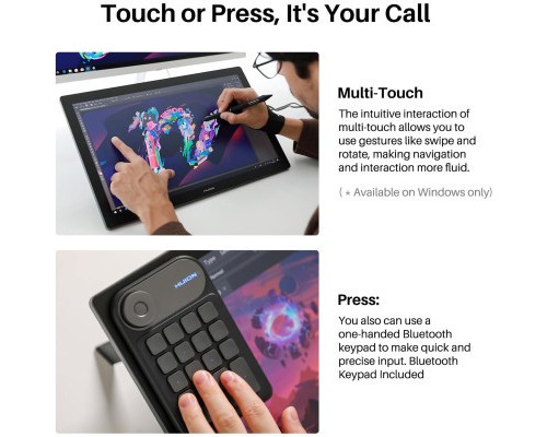 Планшет-монітор Huion Kamvas Pro 19 (GT1902)