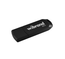 USB флеш накопичувач Wibrand 64GB Mink Black USB 2.0 (WI2.0/MI64P4B)