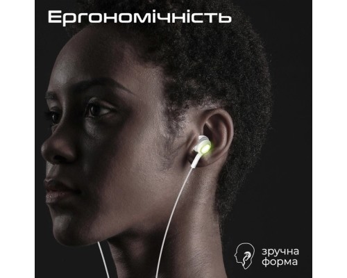 Навушники Promate LumiBuds-C Silver (lumibuds-c.silver)