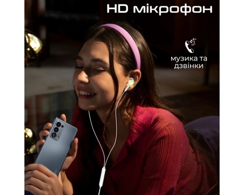 Навушники Promate LumiBuds-C Silver (lumibuds-c.silver)