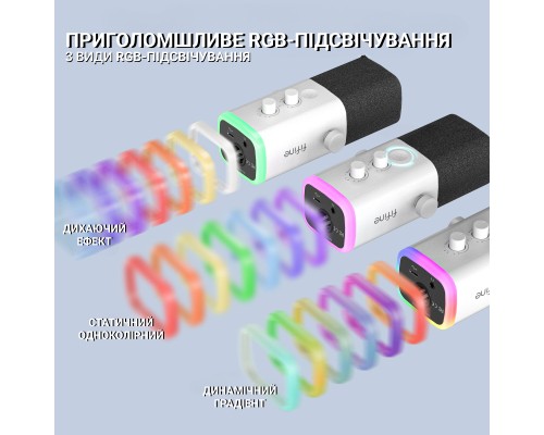 Мікрофон Fifine AM8W USB/XLR White (AM8W)