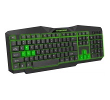 Клавіатура Esperanza EGK201 Green USB LED (EGK201GUA)