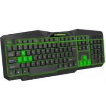 Клавіатура Esperanza EGK201 Green USB LED (EGK201GUA)