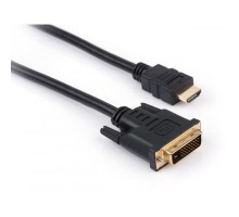 Кабель мультимедійний HDMI to DVI 24+1 3.0m Vinga (VCPHDMIDVI3)