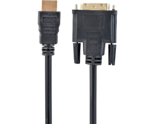 Кабель мультимедійний HDMI to DVI 1.0m Maxxter (V-HDMI-DVI-1M)