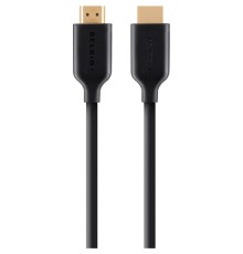 Кабель мультимедійний HDMI to HDMI 1.0m 4K/Ultra HD Belkin (F3Y021BT1M)