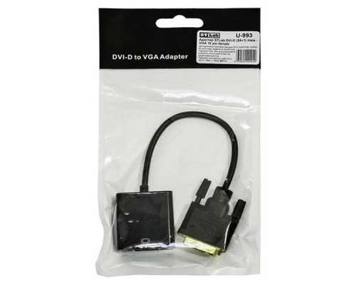 Перехідник DVI-D (24+1) to VGA ST-Lab (U-993)