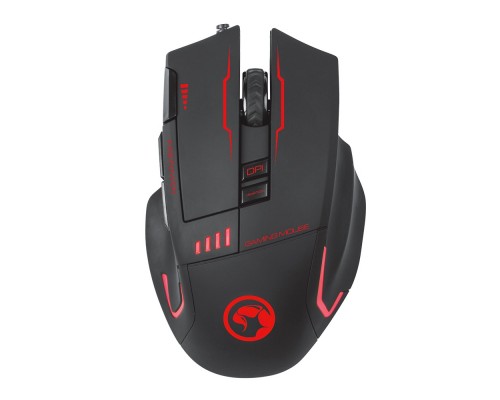 Мишка Marvo G909L USB з ігровою поверхнею G1 Black (G909L+G1)