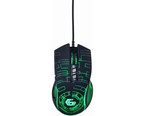 Мишка Gembird MUSG-RGB-01 USB Black (MUSG-RGB-01)