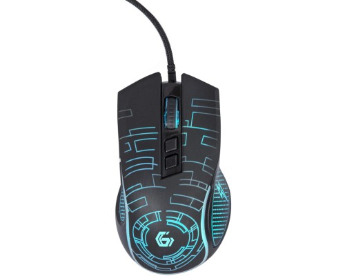 Мишка Gembird MUSG-RGB-01 USB Black (MUSG-RGB-01)