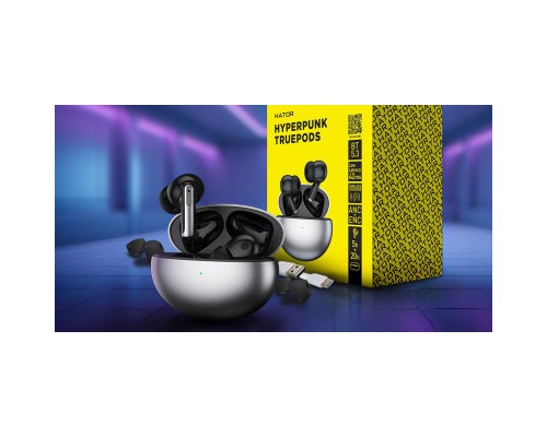 Навушники Hator Hyреrpunk Truepods Black (HTA-430)
