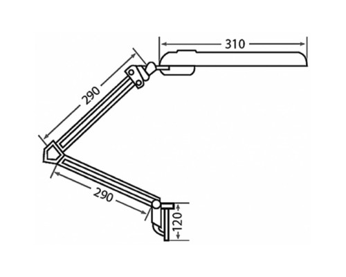 Настільна лампа MAGNUM NL 011 7Вт (90010776)