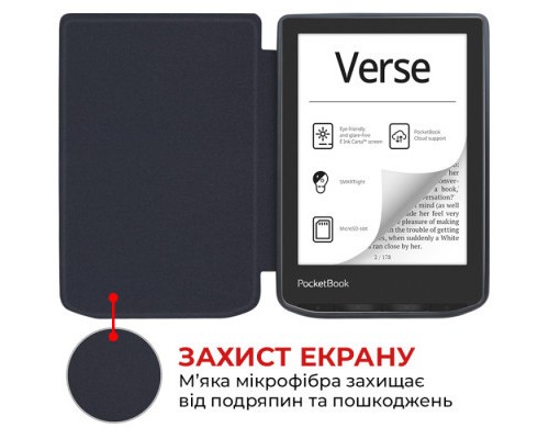 Чохол до електронної книги AirOn Premium PocketBook Verse 629/634 black (6946795850192)