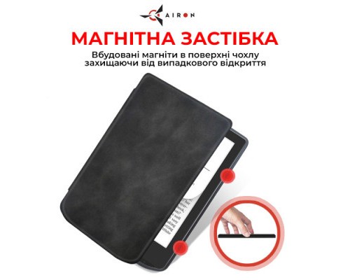 Чохол до електронної книги AirOn Premium PocketBook Verse 629/634 black (6946795850192)