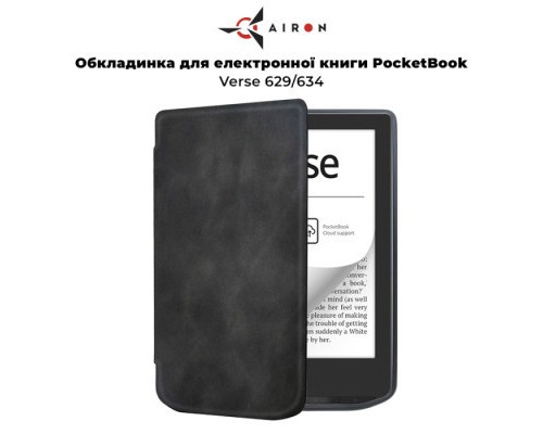 Чохол до електронної книги AirOn Premium PocketBook Verse 629/634 black (6946795850192)