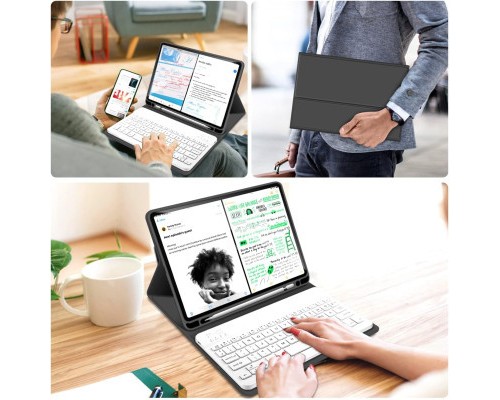 Чохол до планшета BeCover Keyboard Apple iPad Air (4/5) 2020/2022 10.9