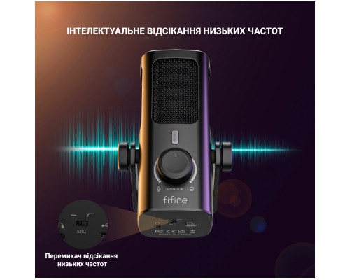 Мікрофон Fifine Profile 3 USB Black (Profile3)