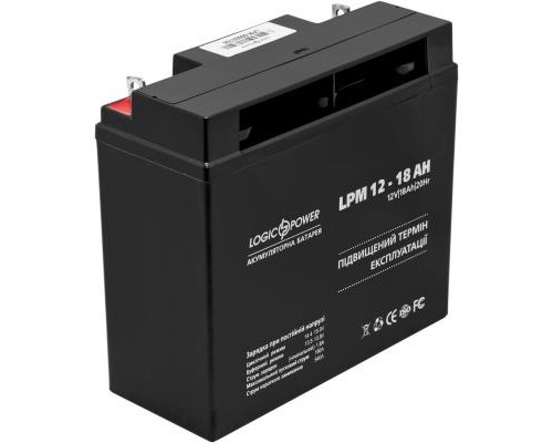 Батарея до ДБЖ LogicPower LPM 12В 18Ач (4133)