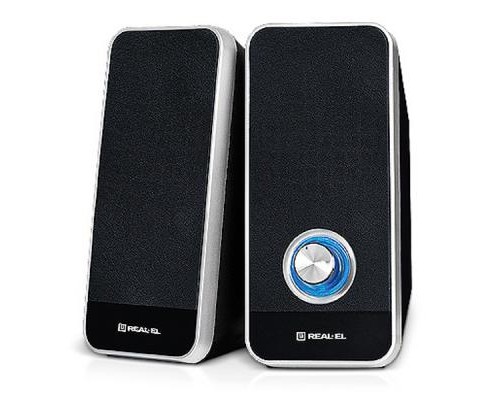Акустична система REAL-EL S-80, USB, black