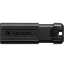 USB флеш накопичувач Verbatim 64GB PinStripe Black USB 3.0 (49318)