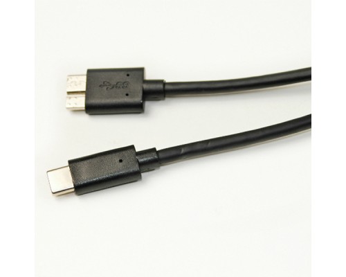 Дата кабель USB 3.0 Type-C to Micro B 1.5m PowerPlant (KD00AS1280)