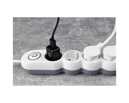 Мережевий фільтр живлення 2E 2E-U04VESM3W