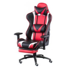 Крісло ігрове Special4You ExtremeRace black/red with footrest (000003034)
