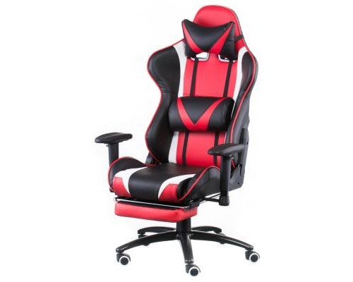 Крісло ігрове Special4You ExtremeRace black/red with footrest (000003034)