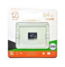 Карта пам'яті T&G 64GB microSDXC class 10 UHS-I (TG-64GBSDCL10-00)