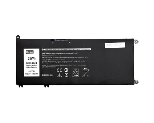 Акумулятор до ноутбука DELL Inspiron 15 7577 (33YDH) 15.2V 3600mAh PowerPlant (NB441549)
