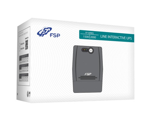 Пристрій безперебійного живлення FSP FP2000, 2000VA (PPF12A0822)