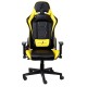 Крісло ігрове 1stPlayer FK2 Black-Yellow