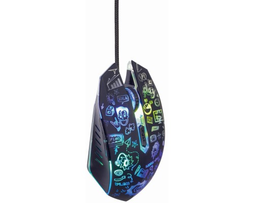 Мишка Gembird MUS-6B-GRAFIX-01 USB Black (MUS-6B-GRAFIX-01)