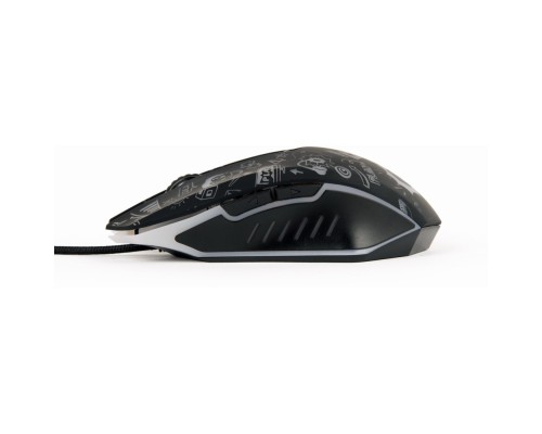 Мишка Gembird MUS-6B-GRAFIX-01 USB Black (MUS-6B-GRAFIX-01)