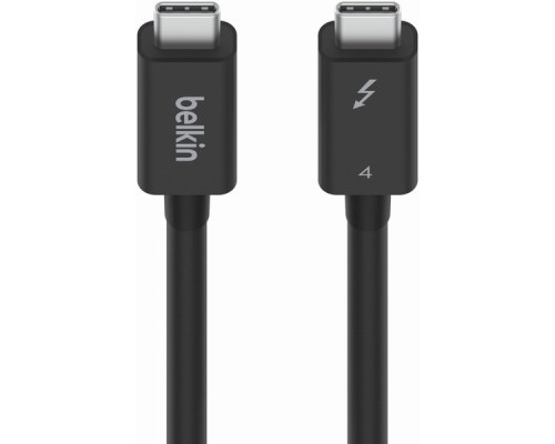 Дата кабель THUNDERBOLT 4, 40Gbps, 100W, 2m Black Belkin (INZ002BT2MBK)