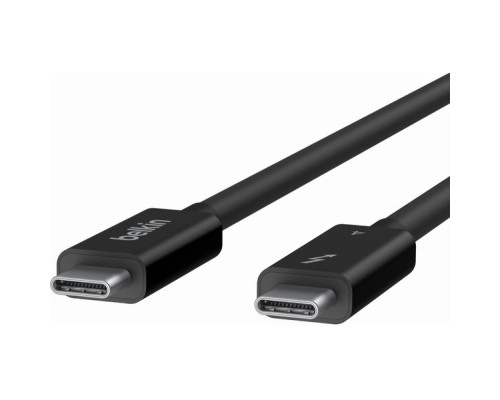 Дата кабель THUNDERBOLT 4, 40Gbps, 100W, 2m Black Belkin (INZ002BT2MBK)