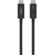 Дата кабель THUNDERBOLT 4, 40Gbps, 100W, 2m Black Belkin (INZ002BT2MBK)