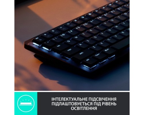 Клавіатура Logitech MX Mechanical Mini Illuminated UA Graphite (920-010782)