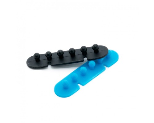 Тримач для кабелю Extradigital CC-595 Cable Clips, Black/Blue (KBC1725)
