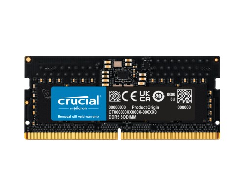 Модуль пам'яті для ноутбука SoDIMM DDR5 16GB 5600 MHz Micron (CT16G56C46S5)