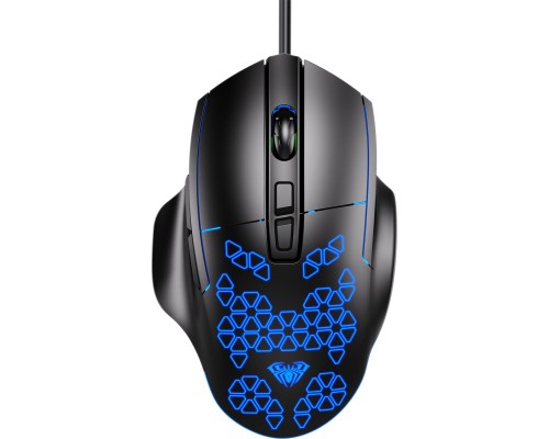 Мишка Aula F812 USB Black (6948391213132)