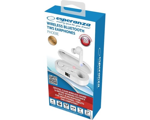 Навушники Esperanza Earphones Phoebe (EH230W)