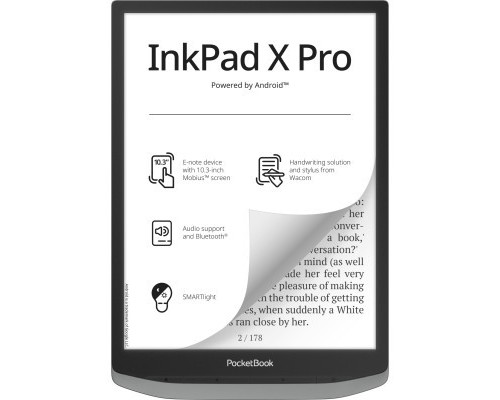Електронна книга Pocketbook 1040D InkPad X PRO, Mist Grey (PB1040D-M-WW)