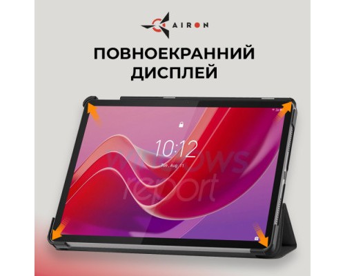 Чохол до планшета AirOn Premium Lenovo Tab M11 + Film black (4822352781106)