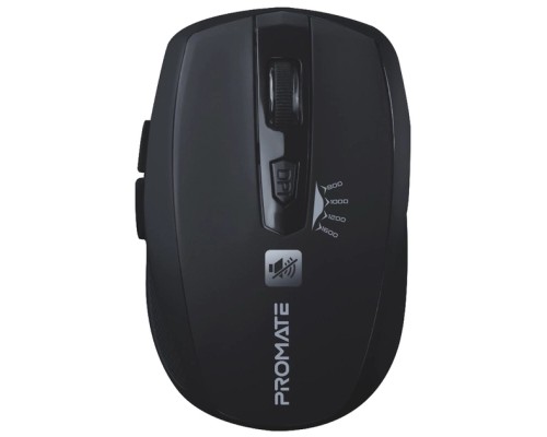 Мишка Promate Breeze Wireless Black (breeze.black)