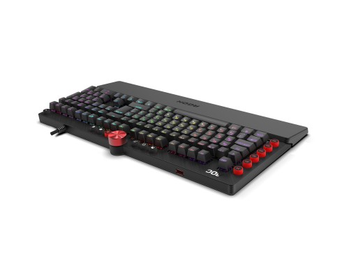 Клавіатура AOC AGK700 RGB Cherry MX Red USB Black (AGK700DR2R)