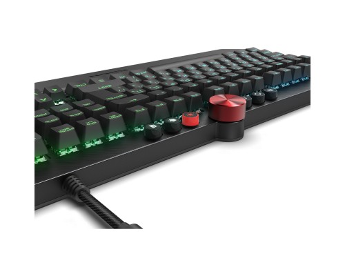 Клавіатура AOC AGK700 RGB Cherry MX Red USB Black (AGK700DR2R)