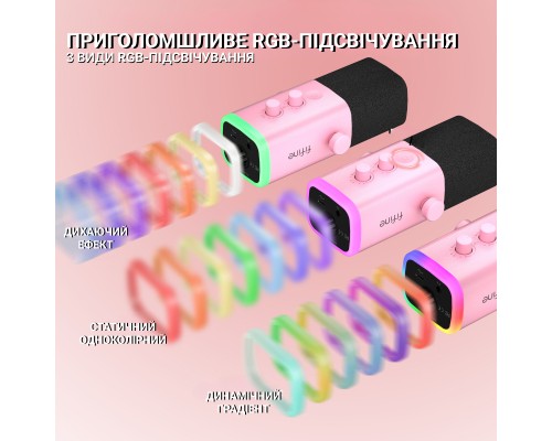 Мікрофон Fifine AM8P USB/XLR Pink (AM8P)