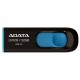 USB флеш накопичувач ADATA 32Gb UV128 black-blue USB 3.0 (AUV128-32G-RBE)